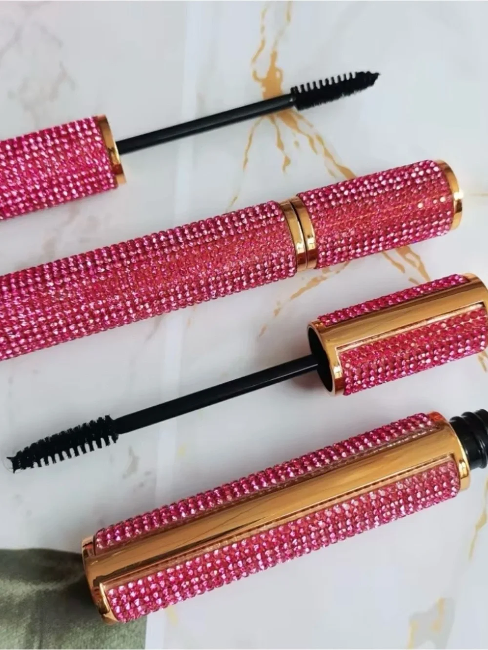 Pink Crystal Mascara Tube – Women Makeup
